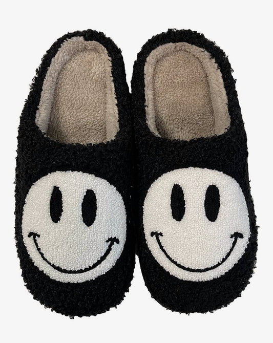 Smiley Slippers - Tired Mama Co.