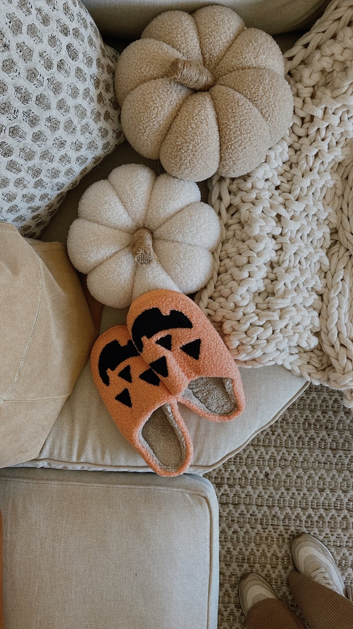 Halloween Slippers - Tired Mama Co.