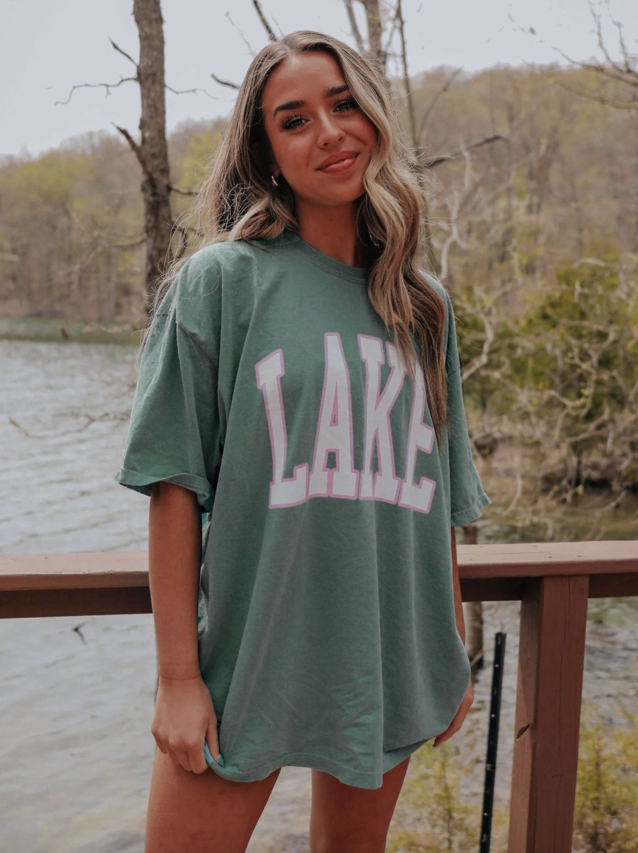 LAKE Adult Graphic Tee - Tired Mama Co.
