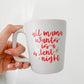 Mama Christmas Mug | Christmas Mugs | Mom Coffee Mug - Shop Donuts and Daisies
