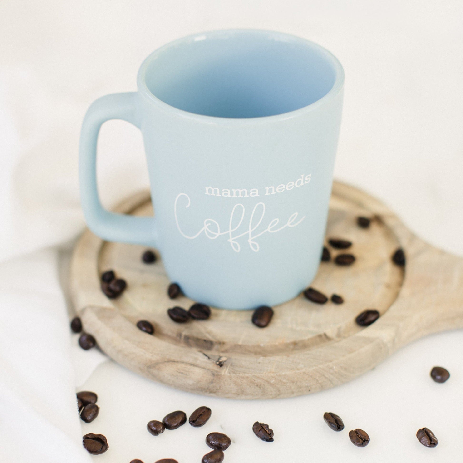 Mama Needs Coffee | Ceramic Coffee Mug - Shop Donuts and Daisies