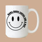 Mama Smiley Face Coffee Mug - Tired Mama Co.