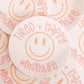 Tired and Happy Sticker | Hydroflask Sticker  - Tired Mama Co.