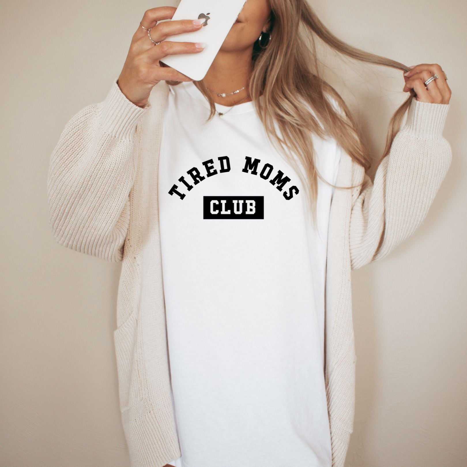Tired Moms Club Graphic Tee - Tired Mama Co.